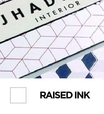 Raised Ink